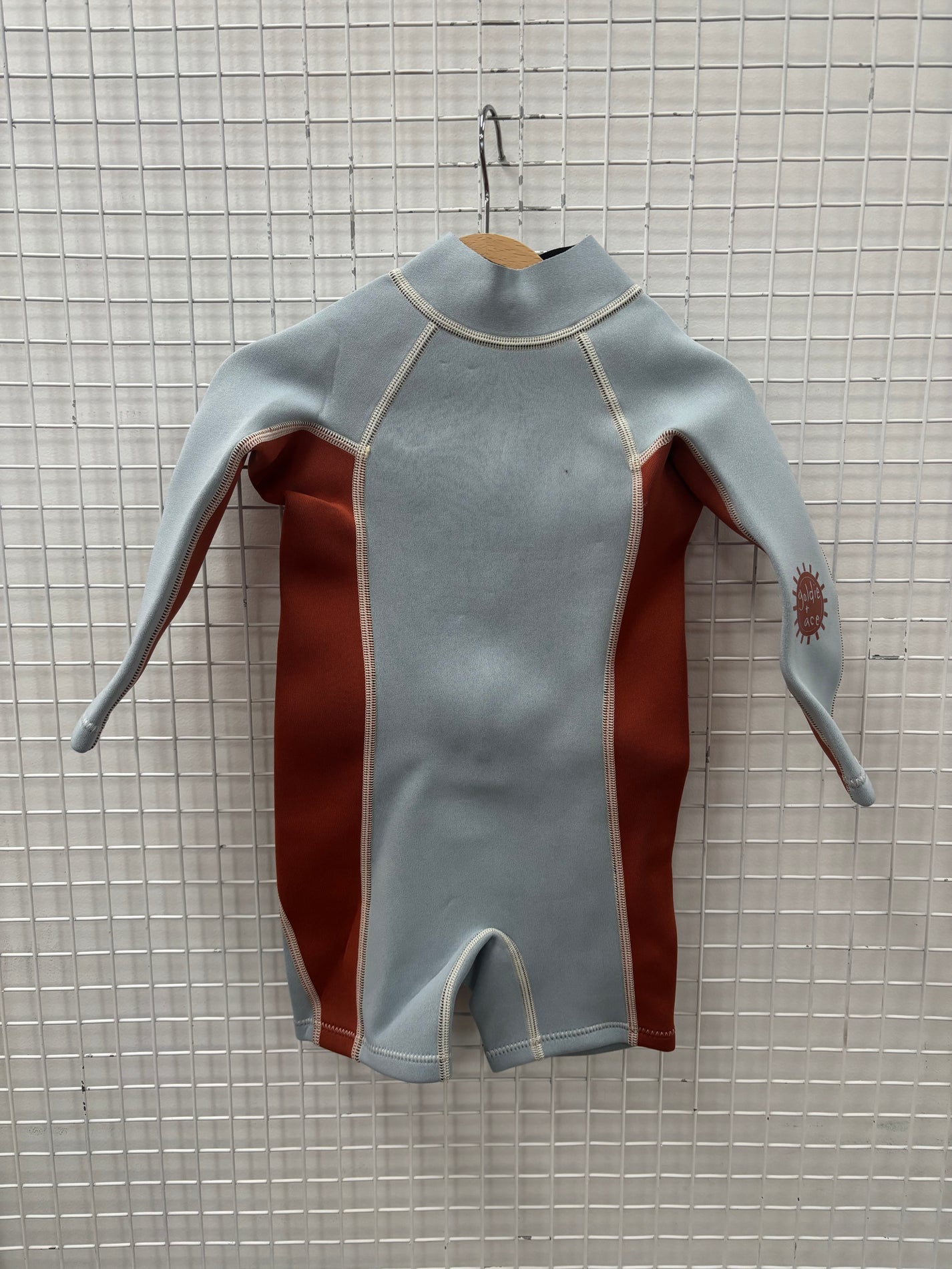 LONG SLEEVE WETSUIT 1-2Y (MARK ON FRONT)