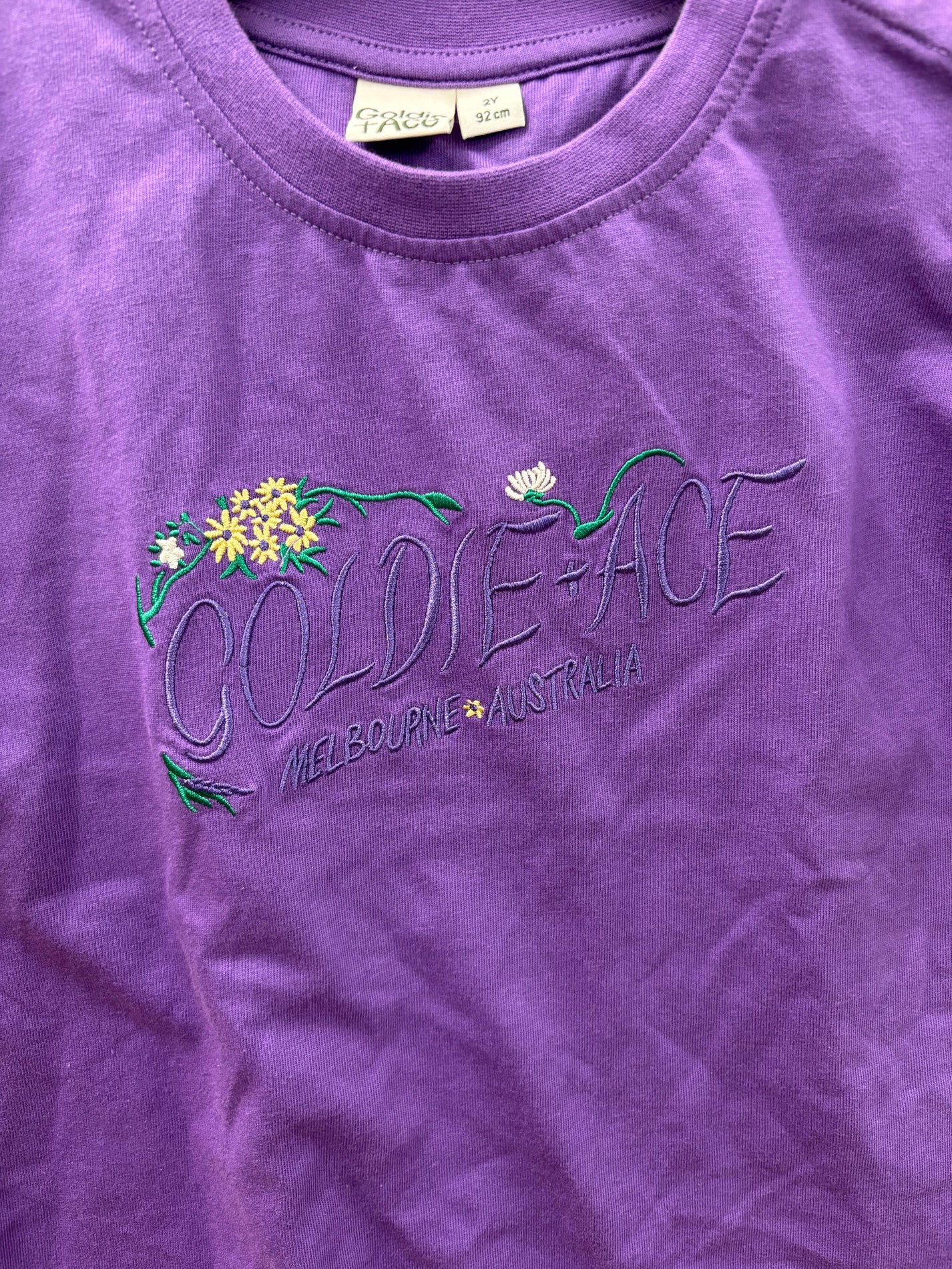 GOLDIE T-SHIRT PURPLE - 2Y
