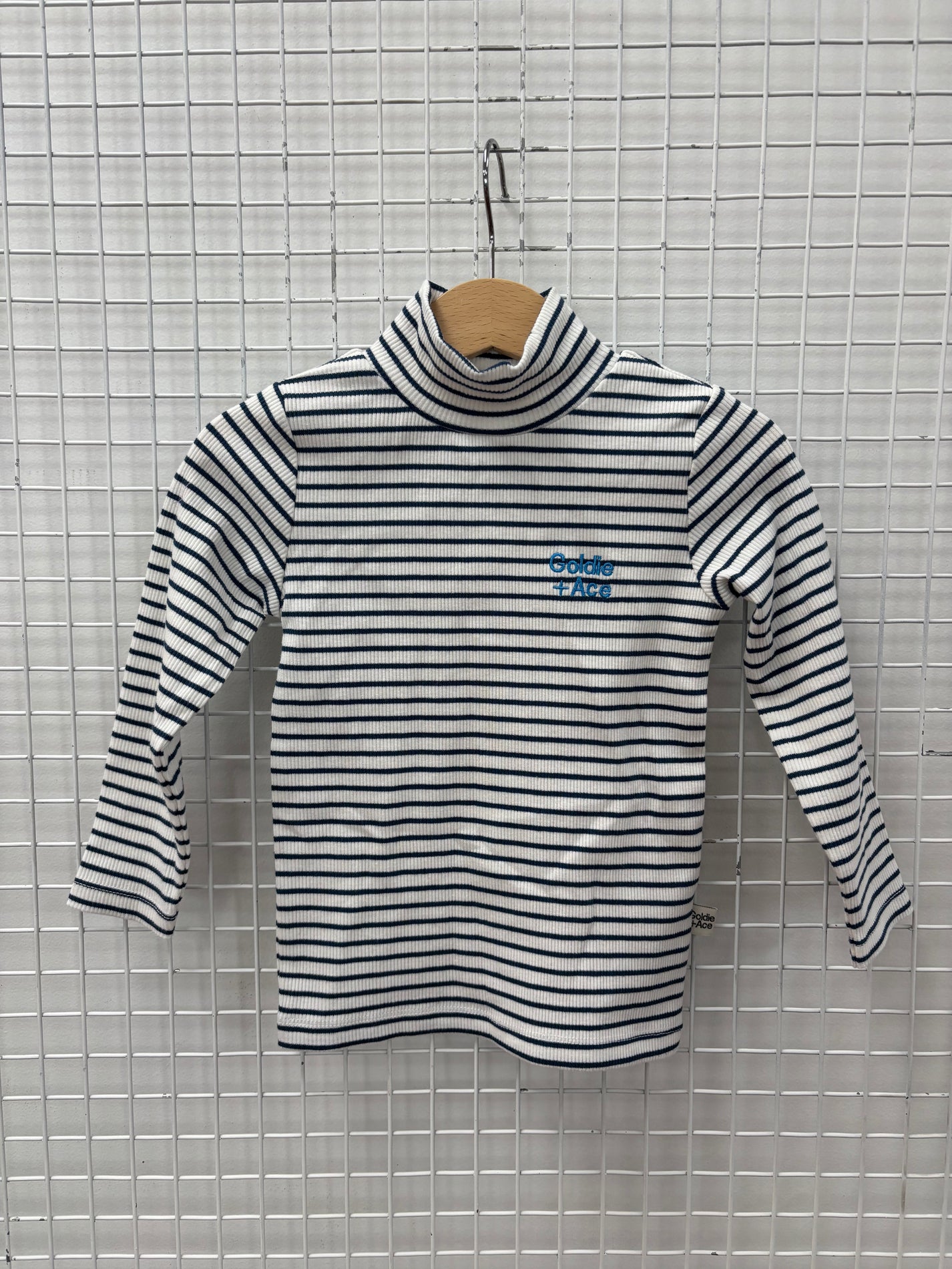 NAVY/WHITE STRIPE SKIVVY - 2Y