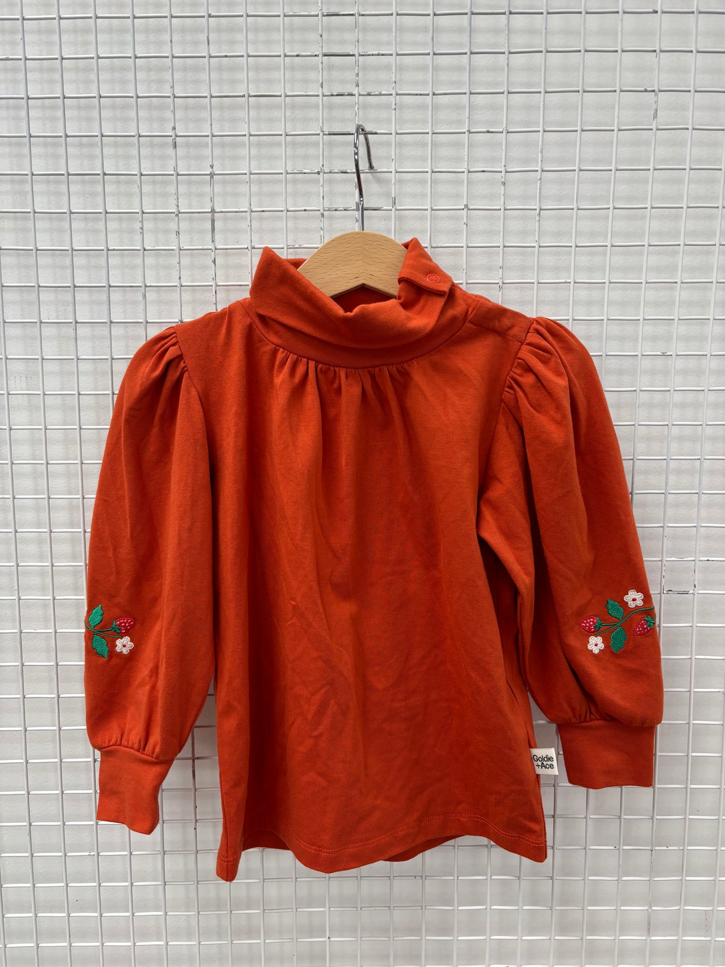 STRAWBERRY SKIVVY DARK RED - 2Y