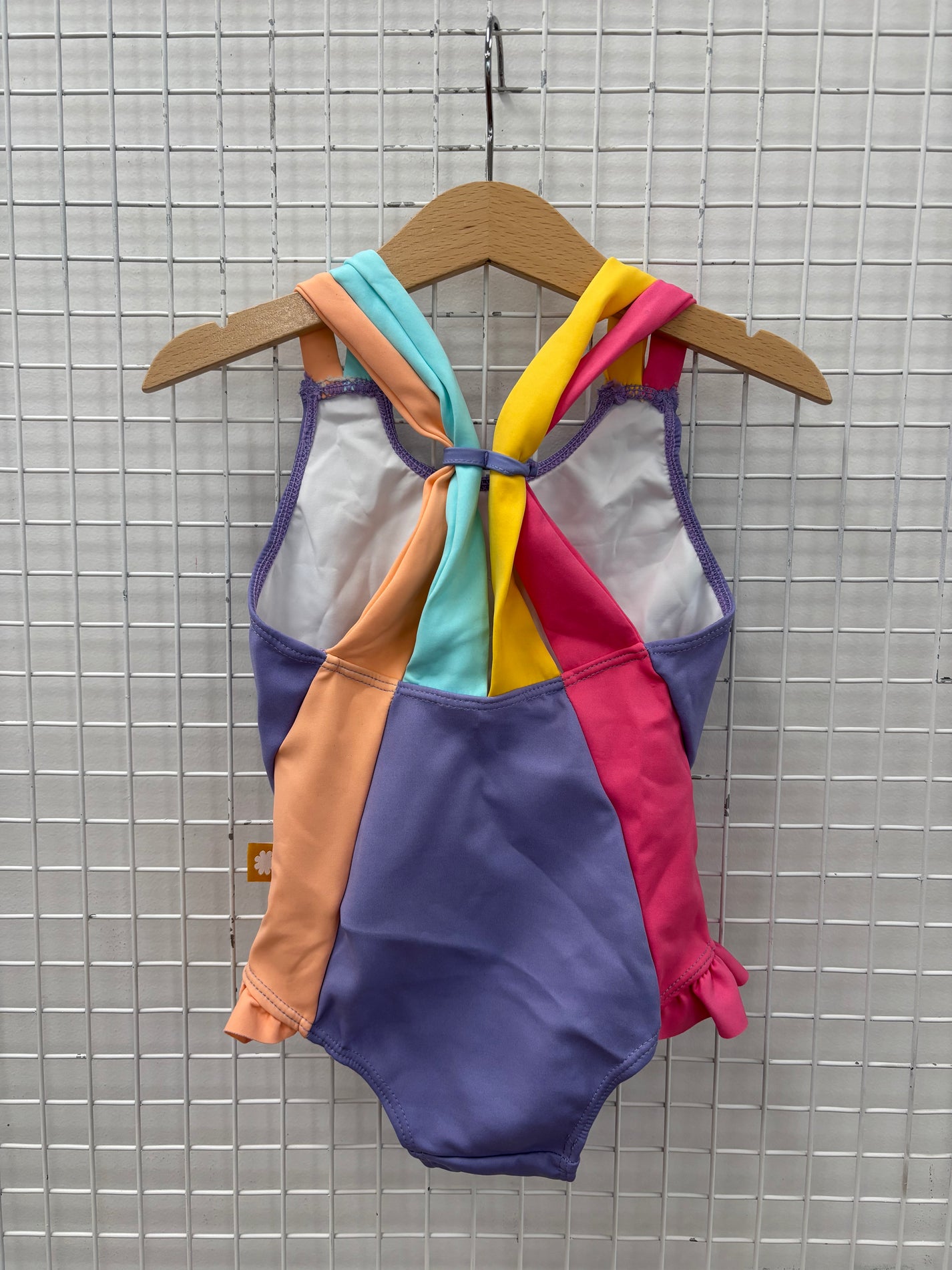 LITTLE FISHY BATHERS PURPLE (FAULTY STITCHING)