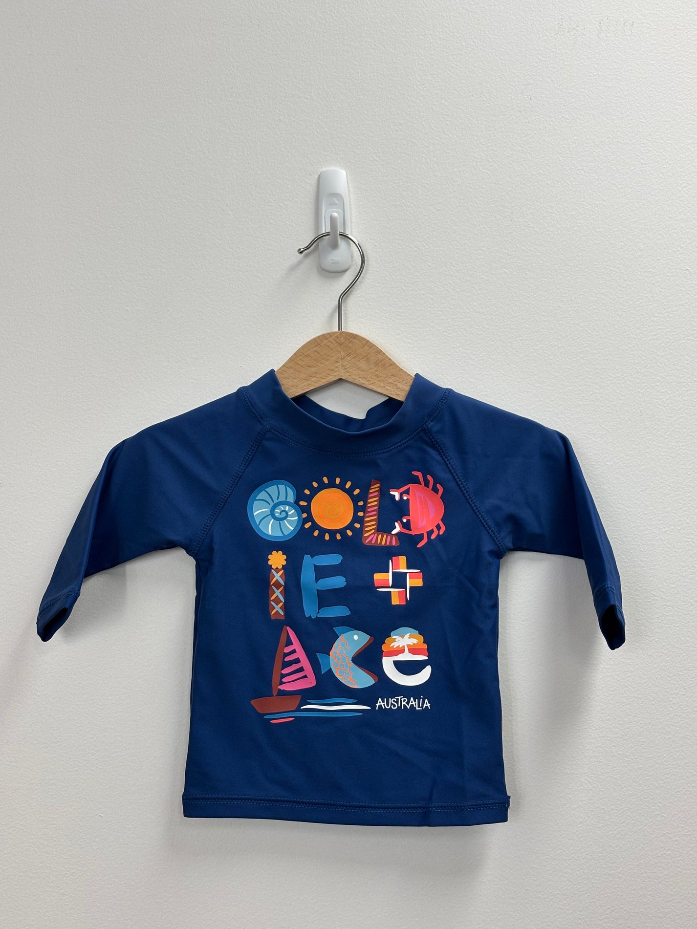 G'DAY FROM THE BAY RASHGUARD - 3-6M