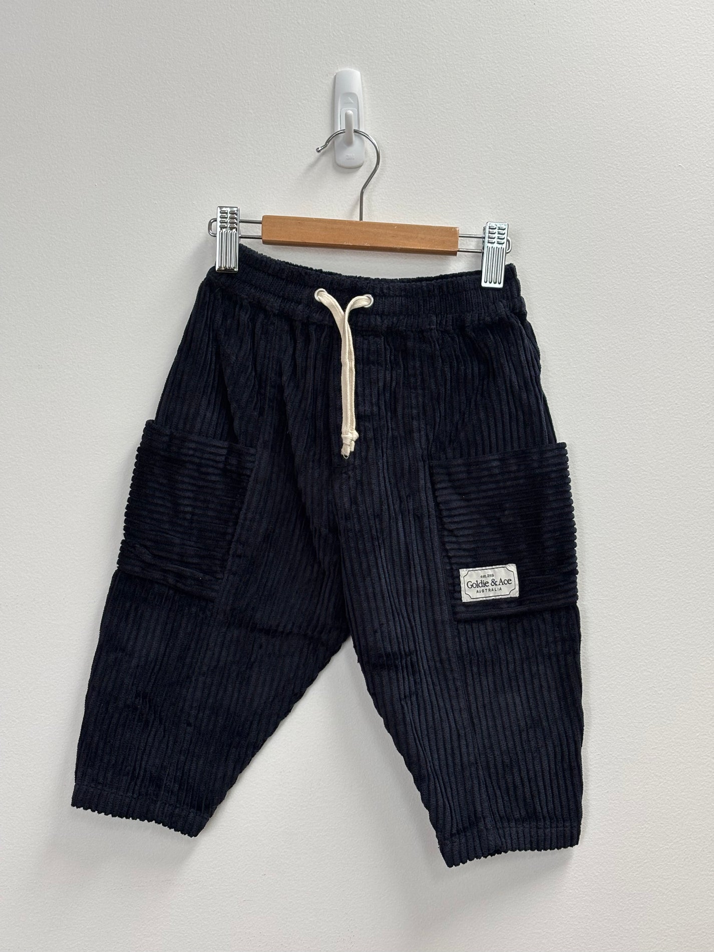 KIT CORDUROY POCKET PANT NAVY