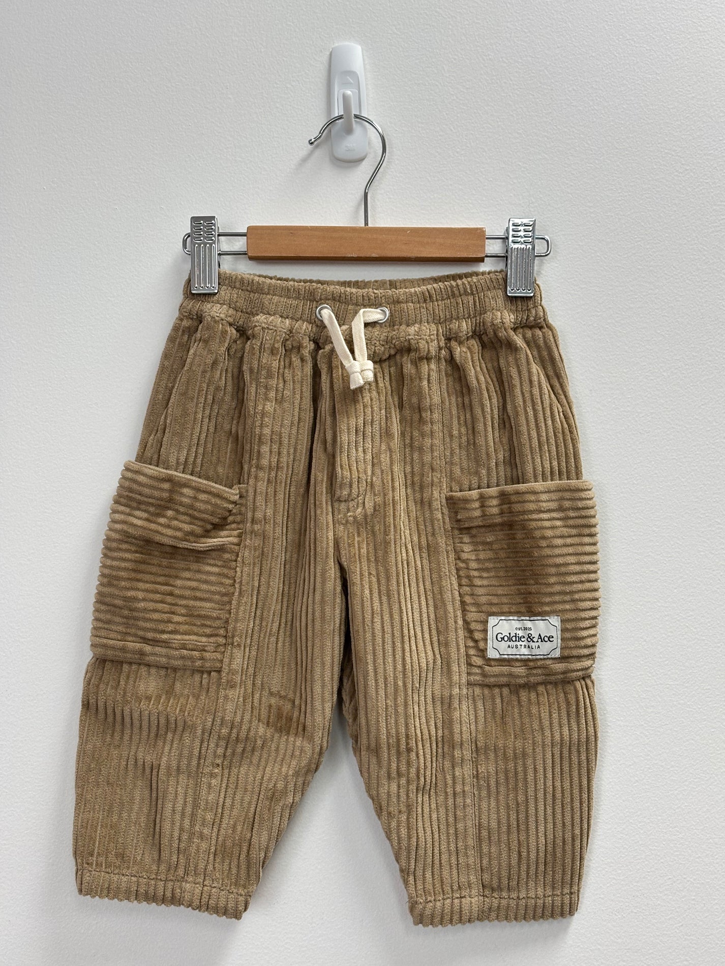 KIT CORDUROY POCKET PANT KHAKI