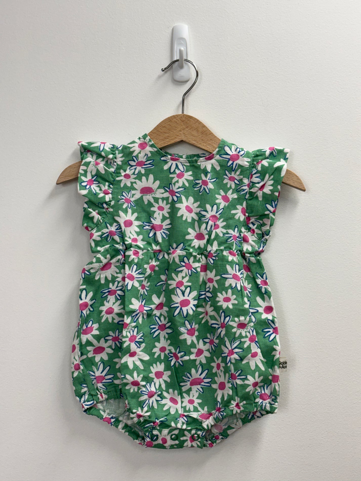 DAISY PATCH LANI ROMPER - 0-3M