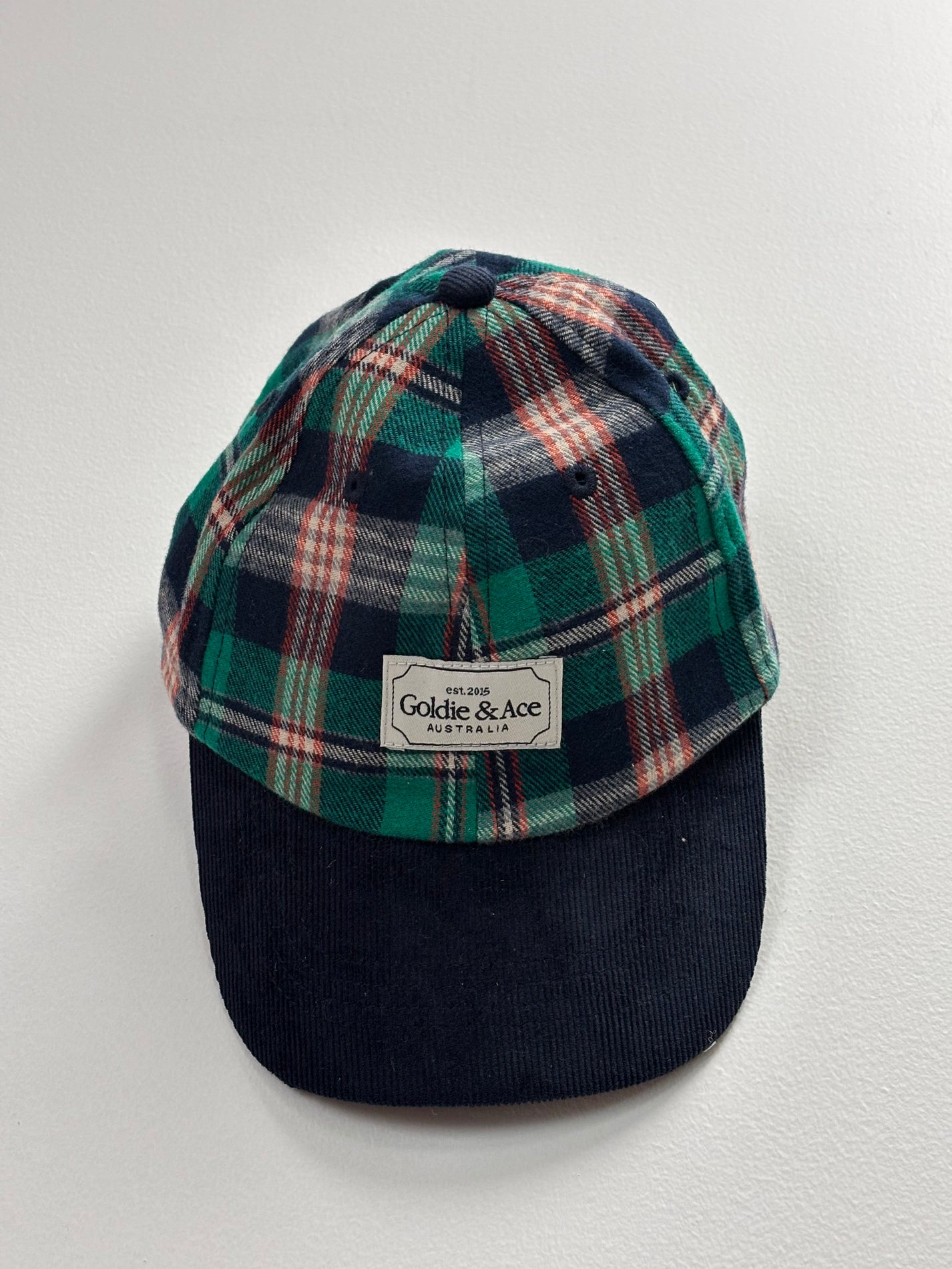 TATE CHECK CAP - 4-8Y