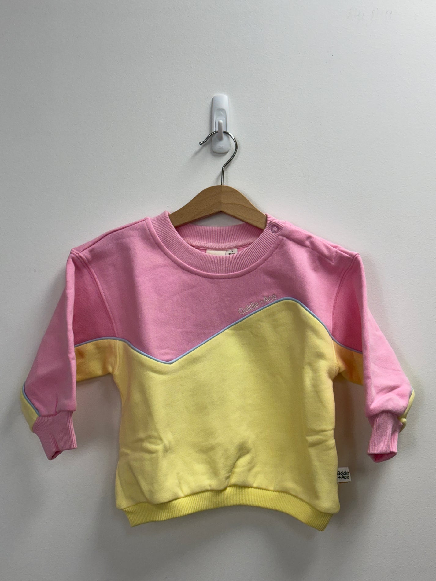 ZIG ZAG SWEAT PINK