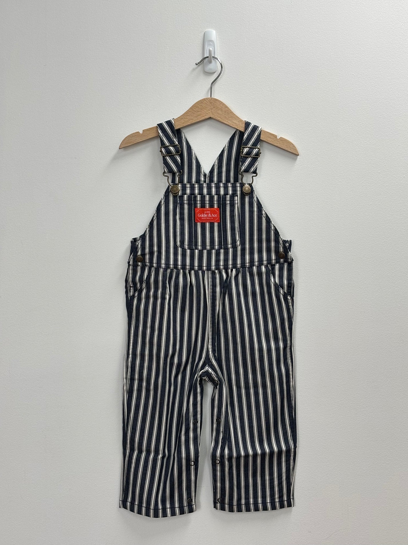 RAILROAD STRIPE AUSTIN OVERALLS