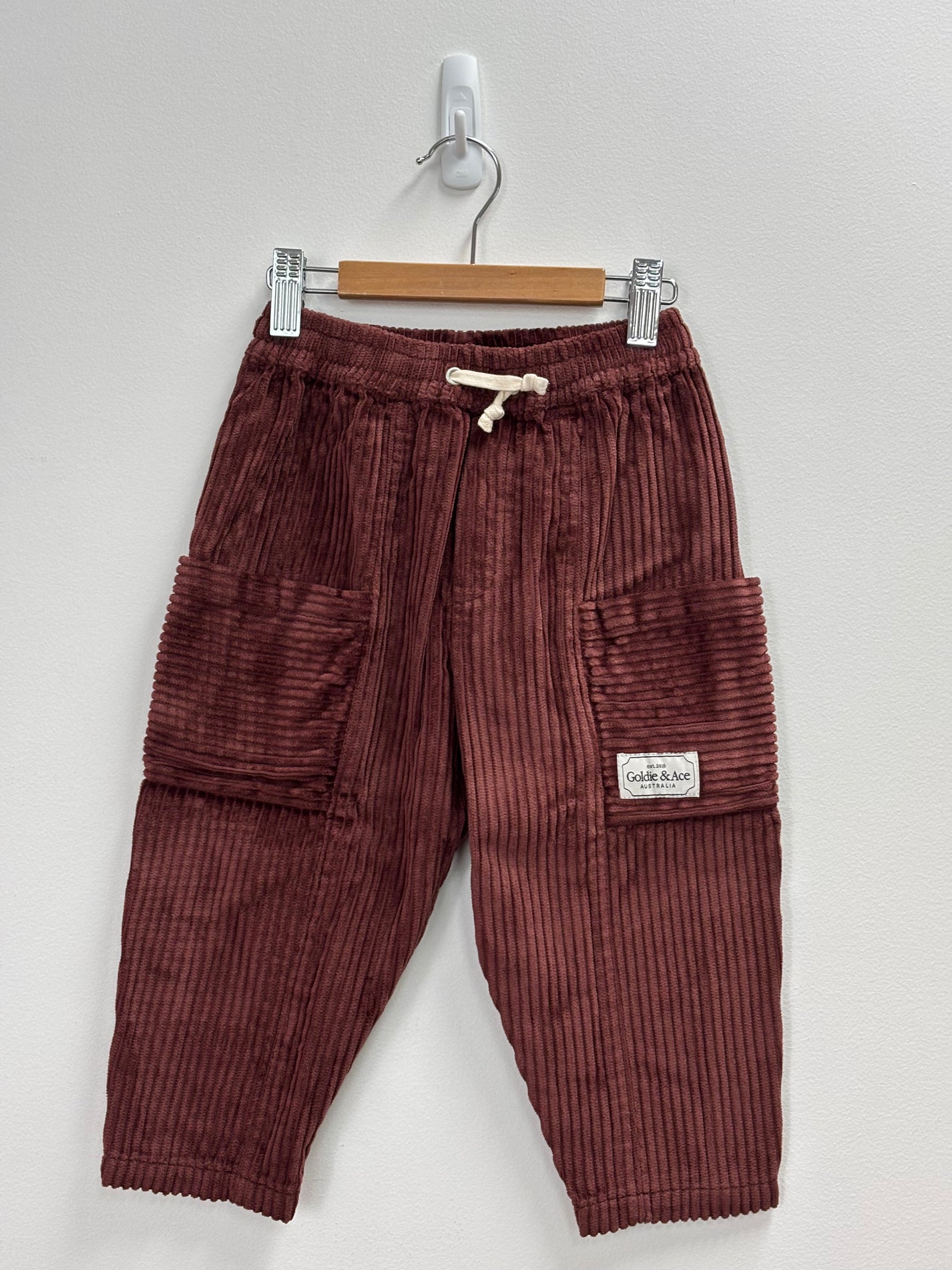 KIT CORDUROY POCKET PANT BROWN