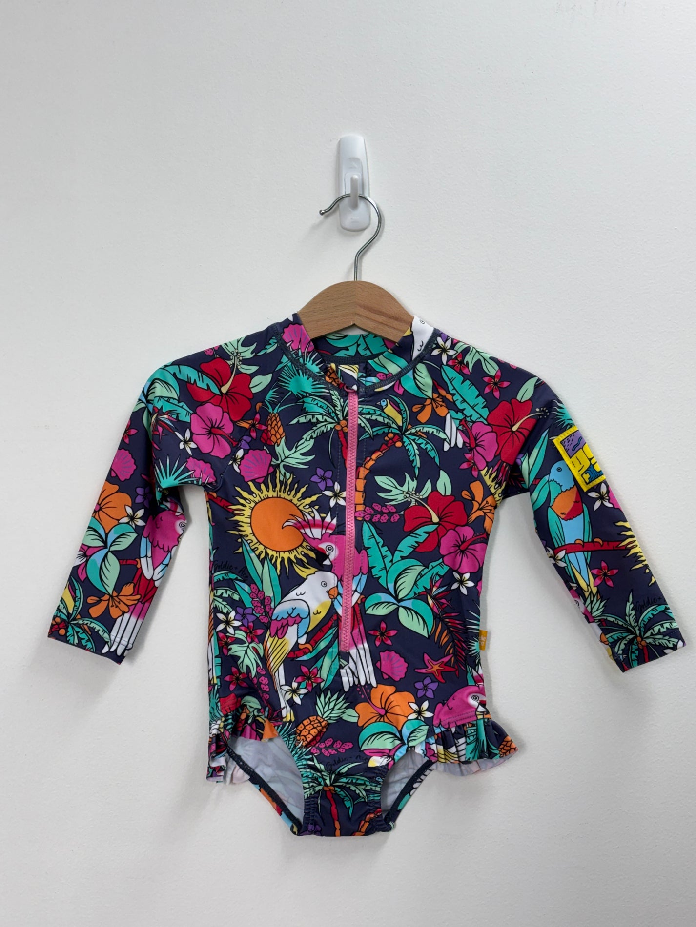PARADISE FRILL SWIMSUIT