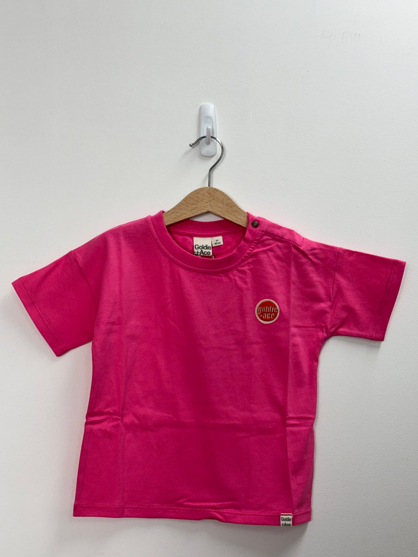 ESSENTIAL LOGO T-SHIRT PINK