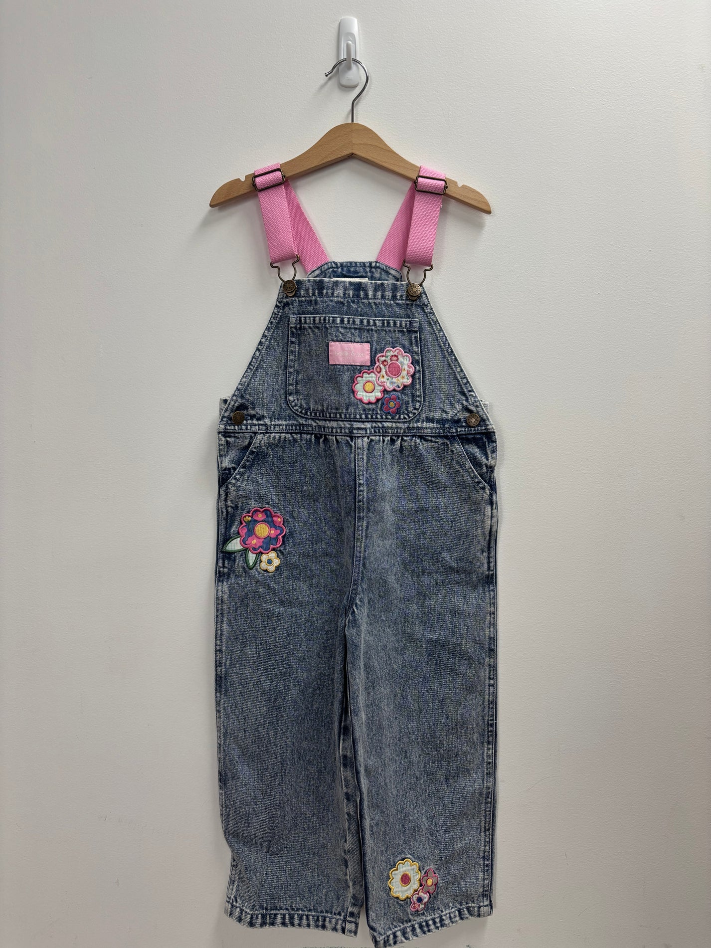 FLOWER PATCH AUSTIN OVERALLS - 4Y