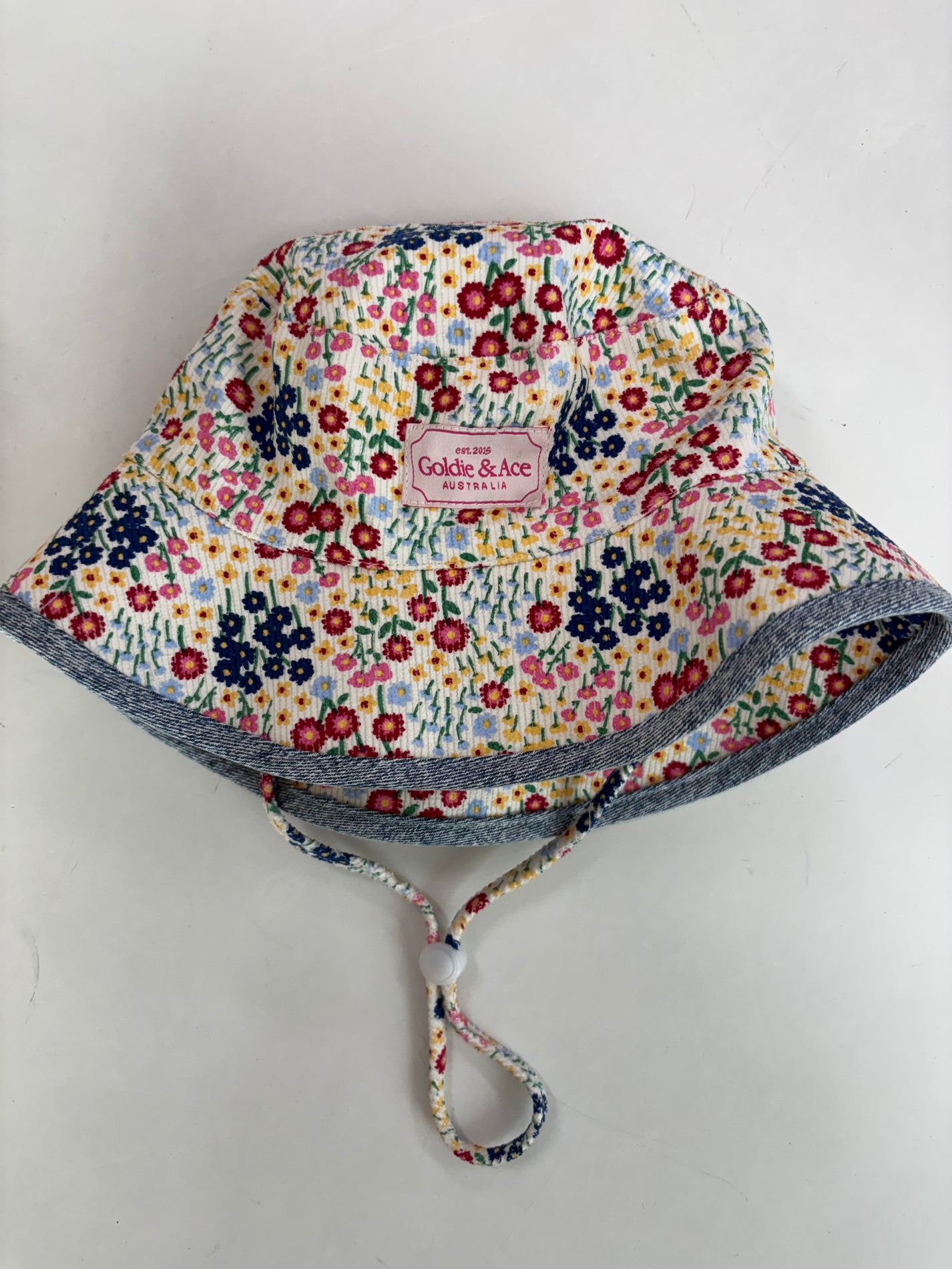 FLOWER BUCKET HAT - 2-5Y