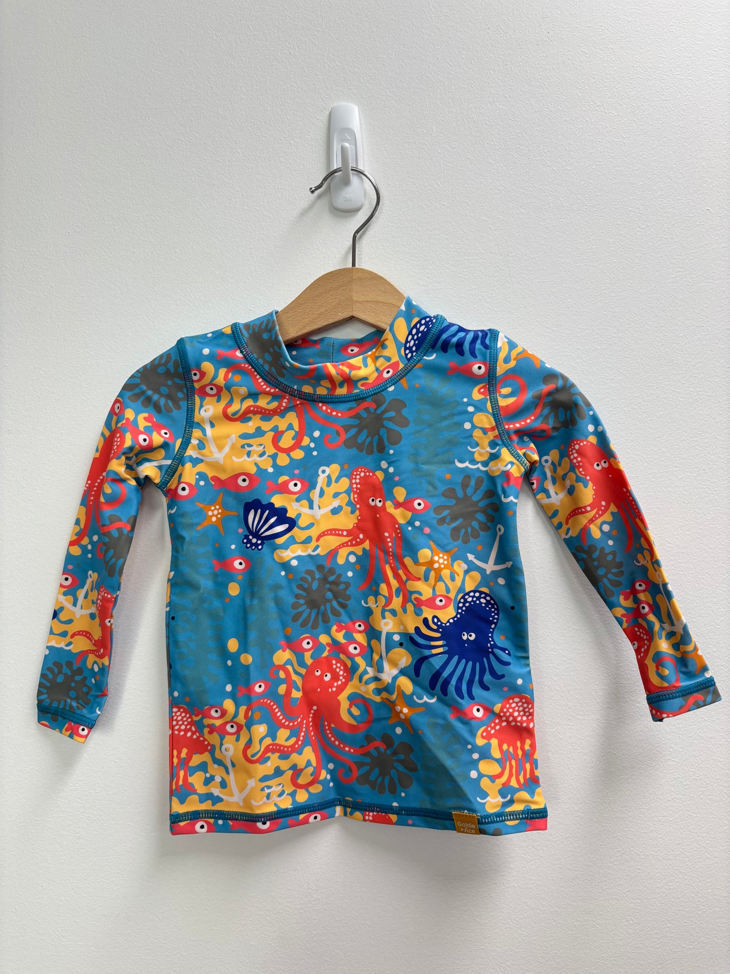 SEA PARTY RASH VEST - 3-6M