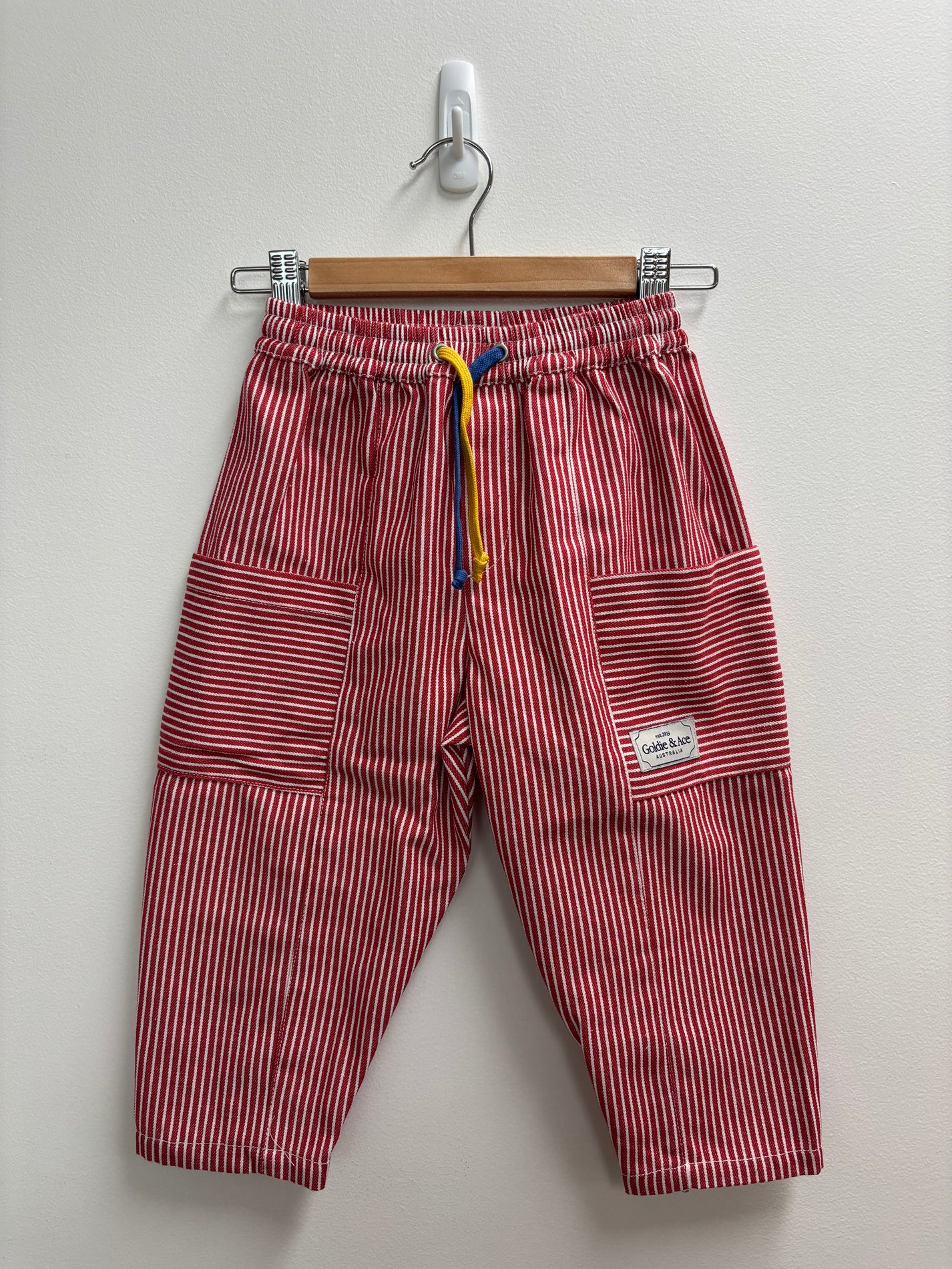 RED STRIPE KIT PANT (SAMPLE FABRIC MAY PILL)