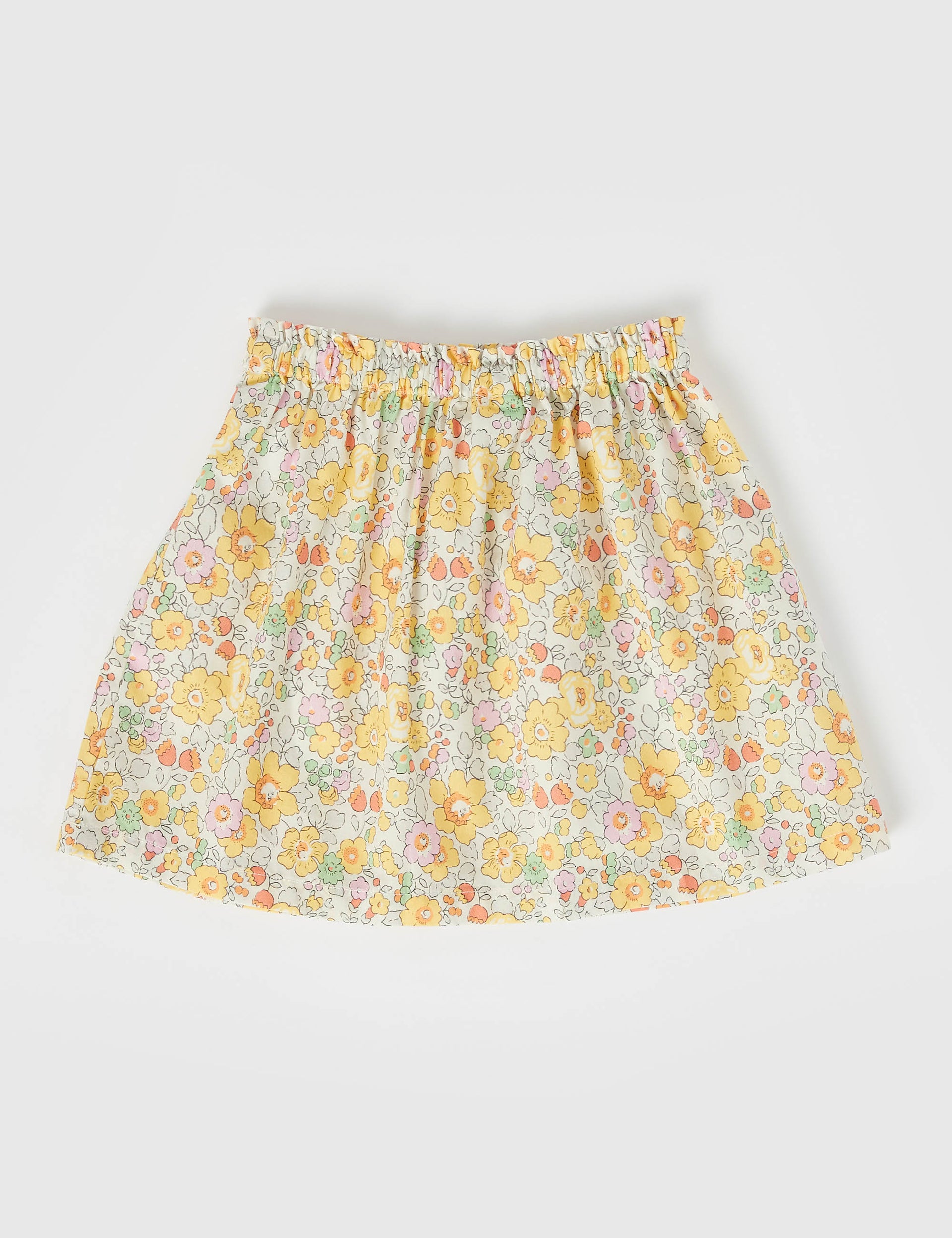Lacey Floral Skirt Betsy Yellow