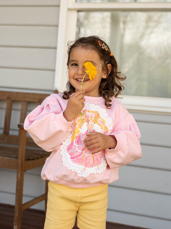 Lady Lovely Locks Princess Sweater