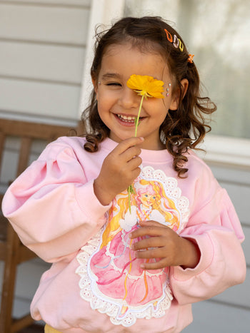 Lady Lovely Locks Princess Sweater