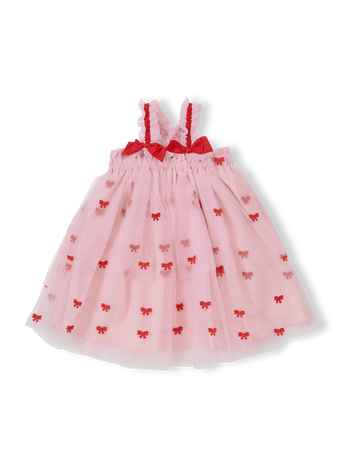 Babydoll Tulle Bow Dress