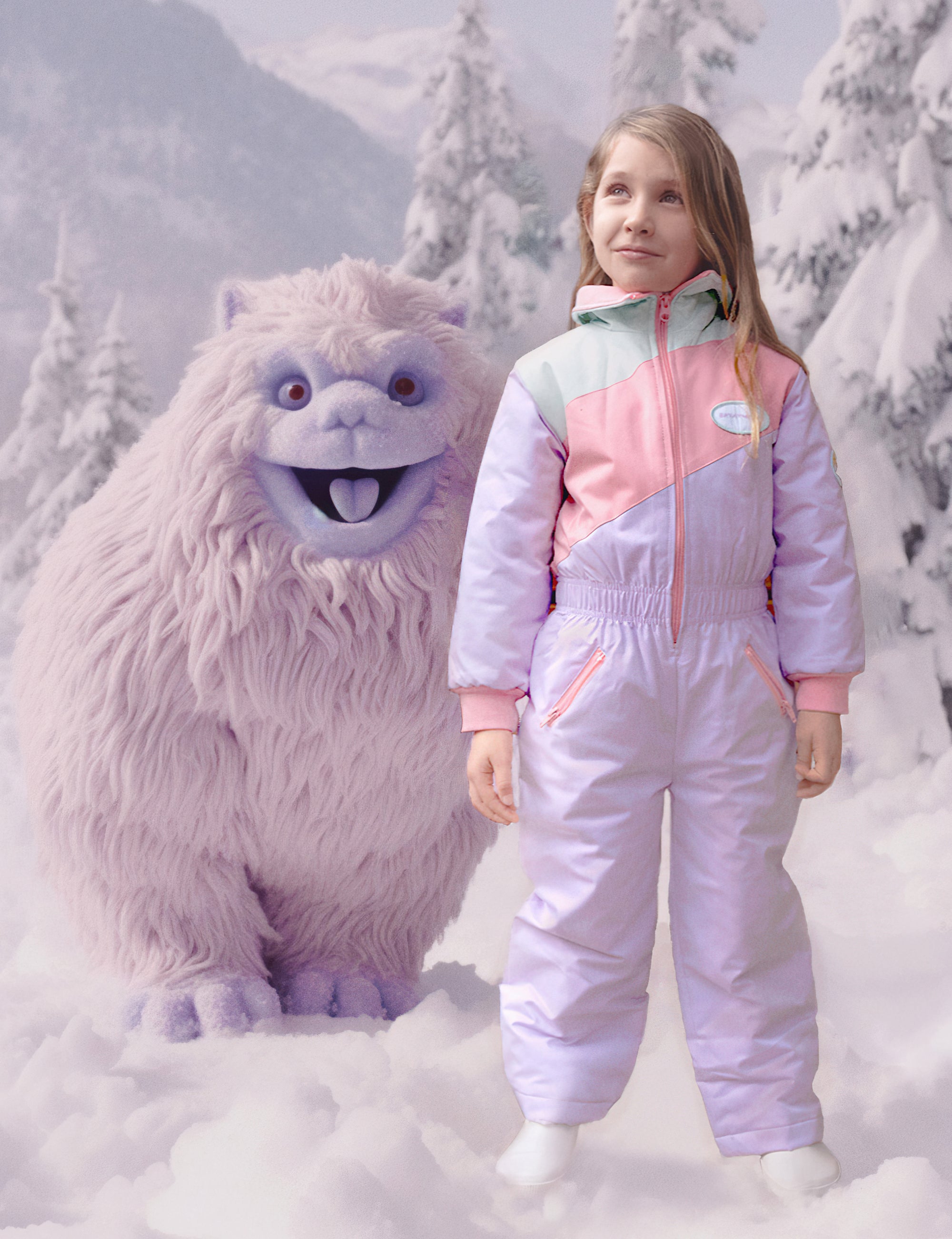 Kids ski online onesie