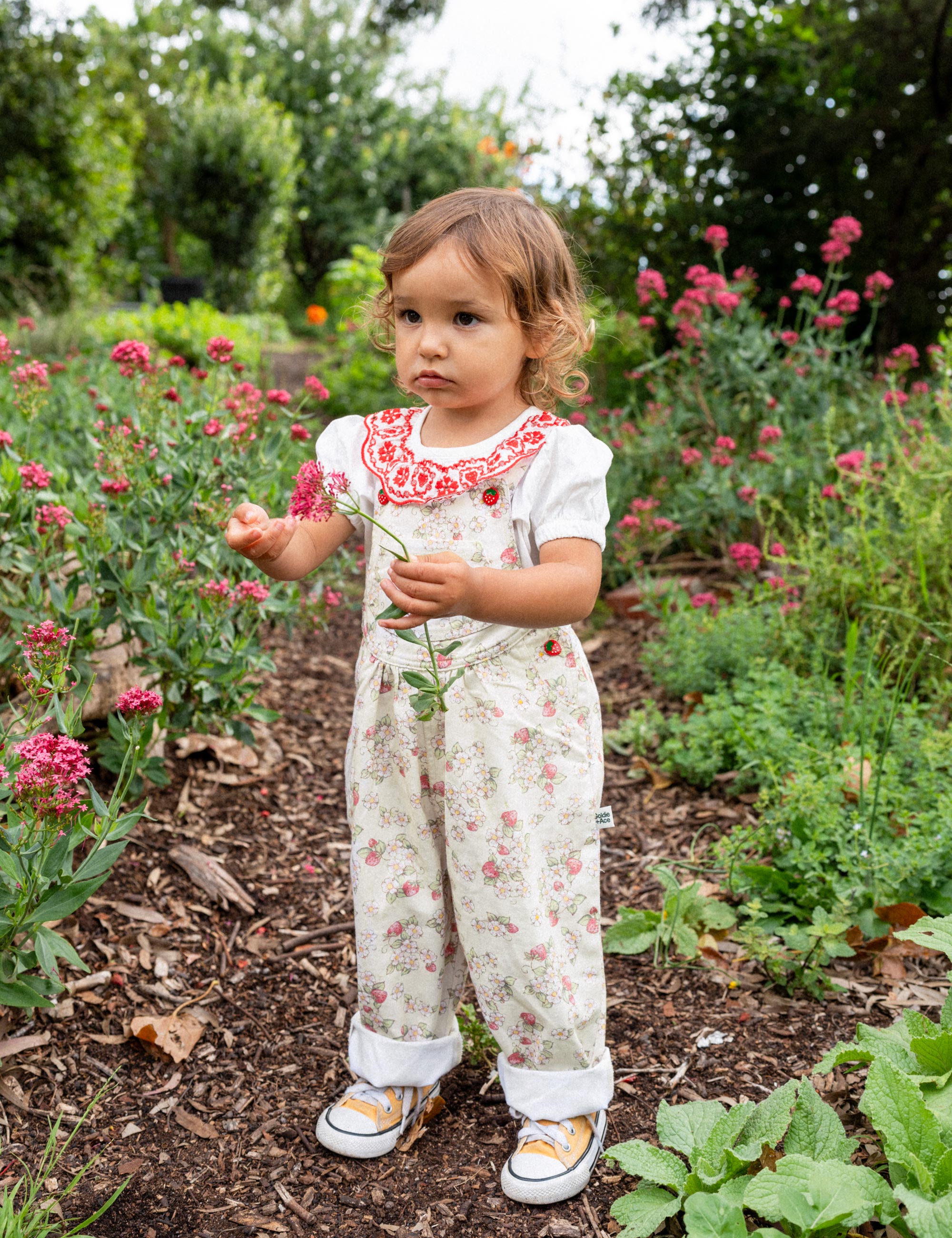 Garden clearance girl overalls