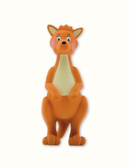 Mizzie The Kangaroo - 100% Natural Rubber Baby Teething Toy