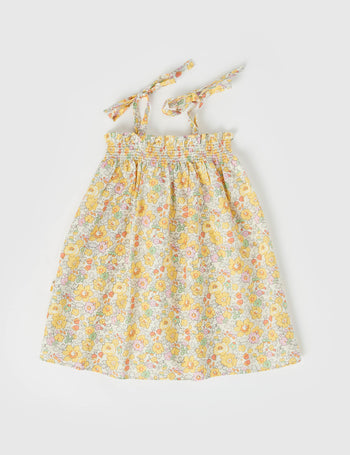 Poppy Dress Betsy Yellow