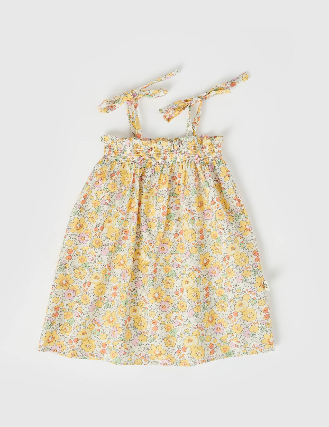 Poppy Dress Betsy Yellow