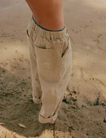 Dingo Relaxed Fit Linen Trousers