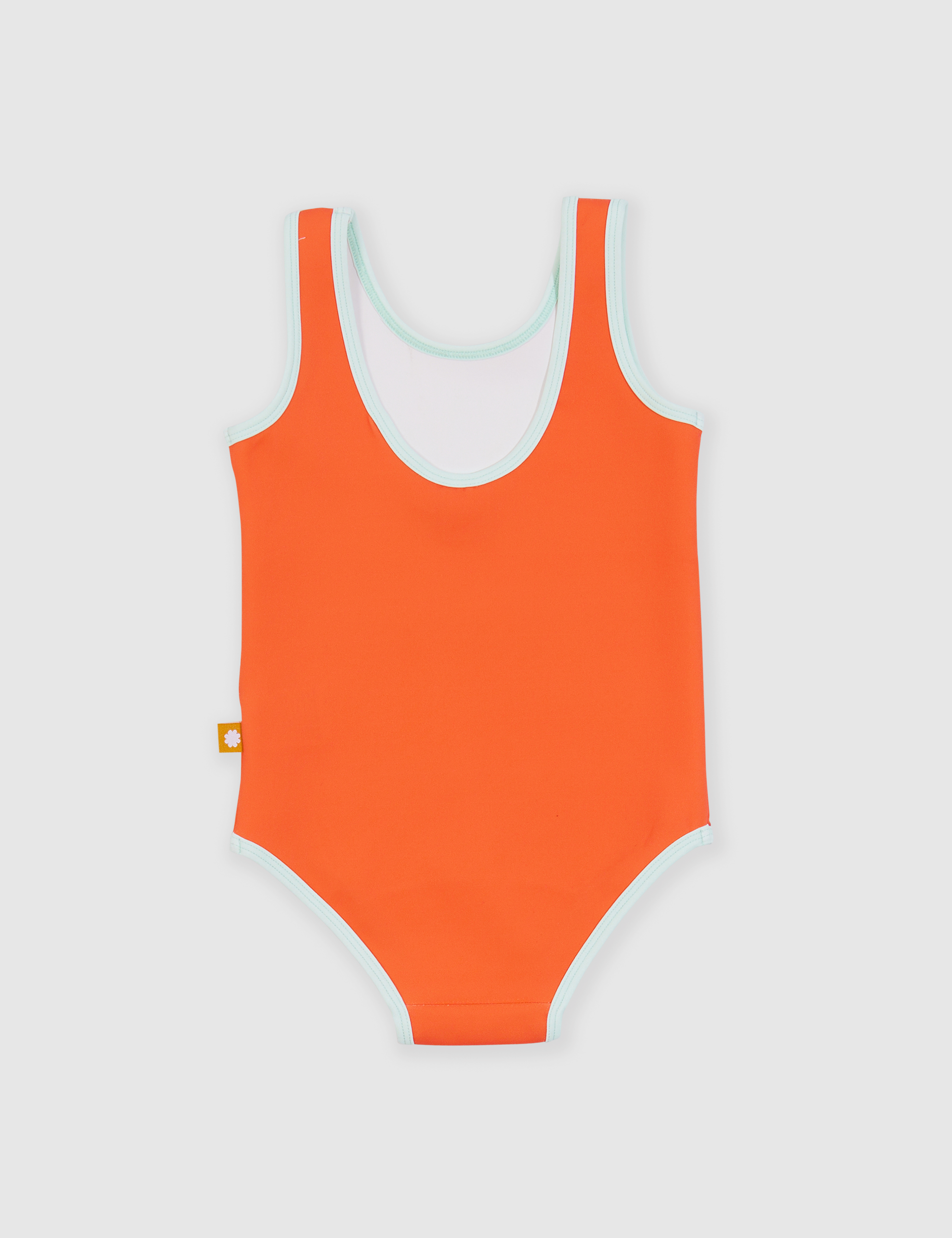 Australia Scoop Back One Piece Bathers Tangerine