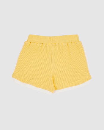 Sadie Waffle Shorts Sunshine