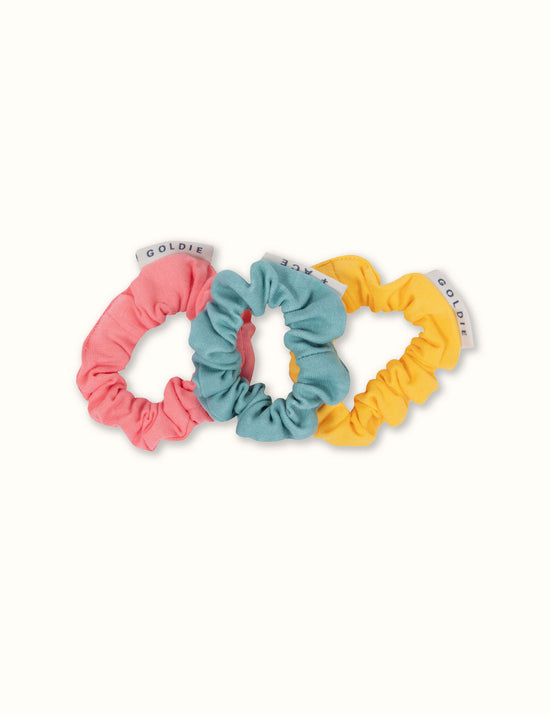 3 Pack Colourful Scrunchies