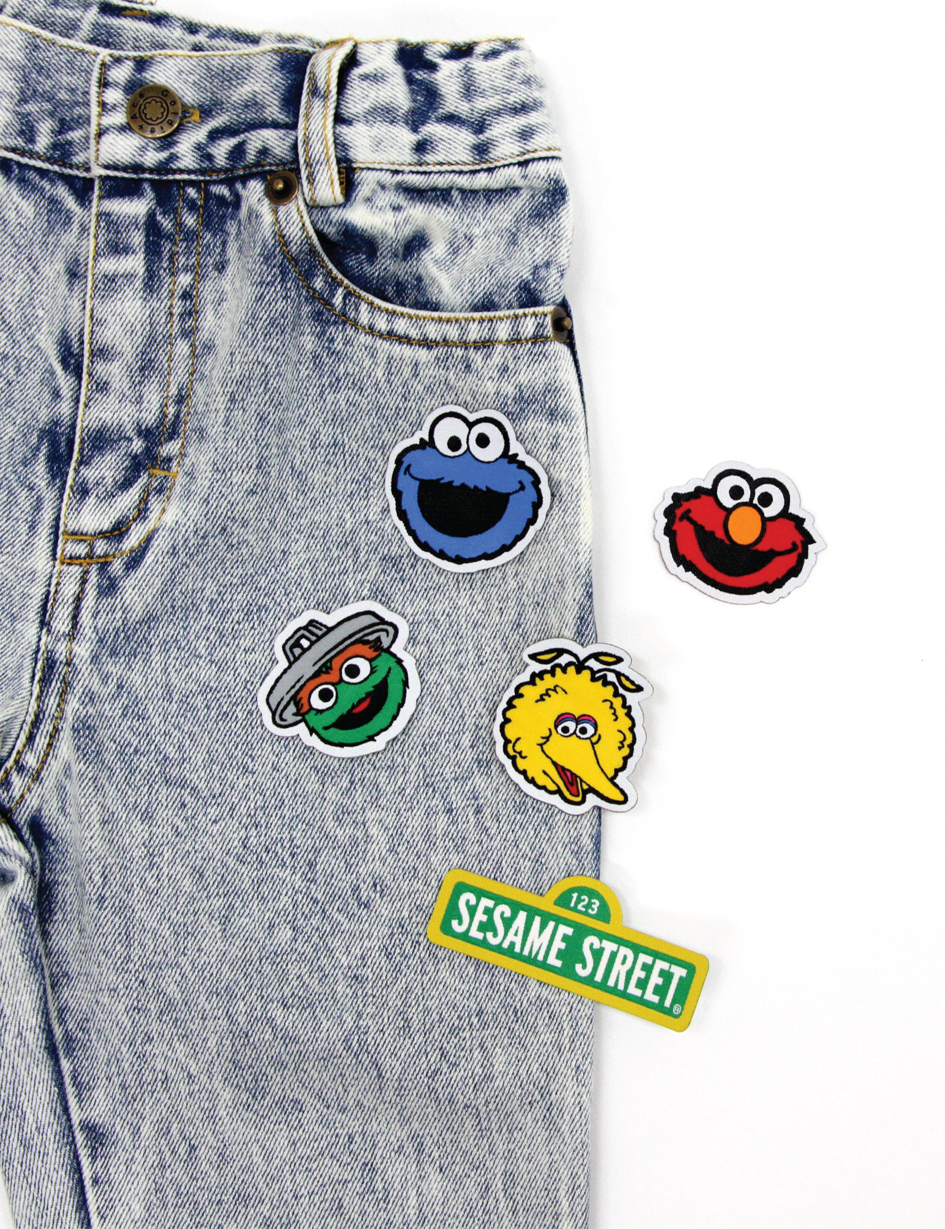 Sesame Street® - Welcome to Sesame Street® Iron on Patches