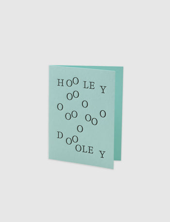 Hooley Dooley Card