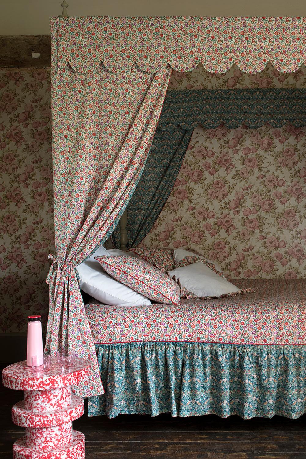 Vintage Floral Bedspread 210X210CM