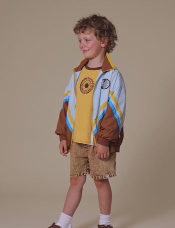 Retro Lightweight Spray Jacket Brown