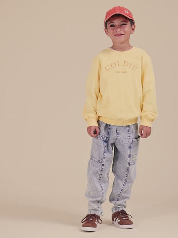 Kit Denim Pocket Pant Light Denim