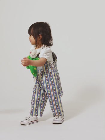 The Wiggles Best Friends Club Print Austin Overall