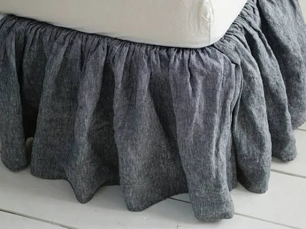 Vintage Linen Bedskirt PRE SALE