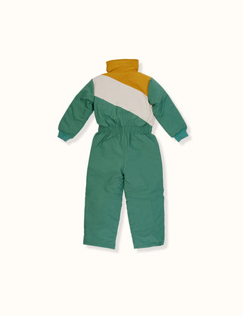 Retro Snow Suit Green