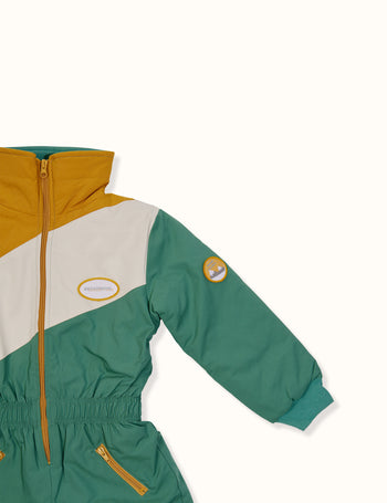 Retro Snow Suit Green