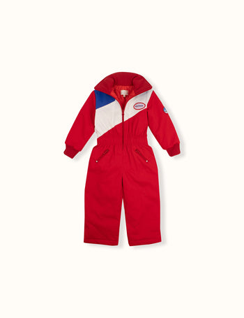 Retro Snow Suit Red