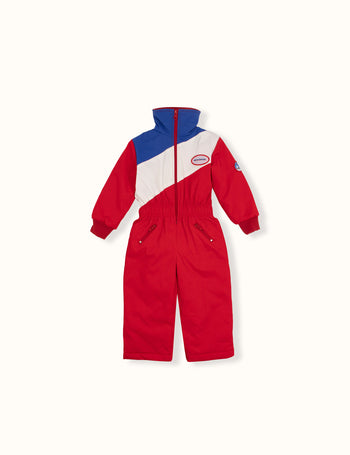 Retro Snow Suit Red