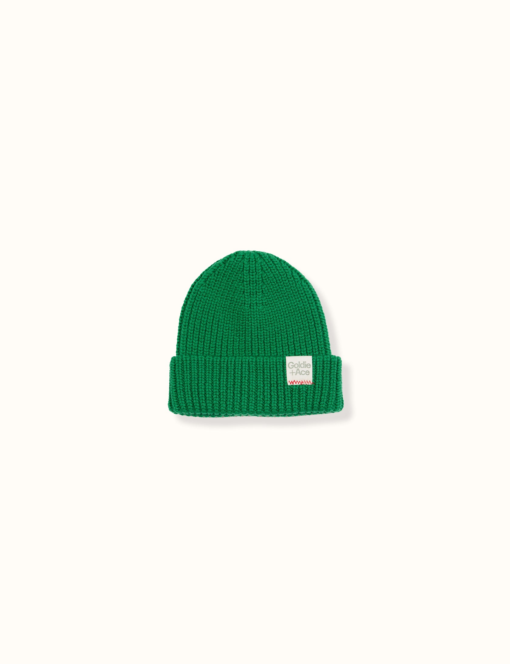 Goldie+Ace Wool Beanie Forest Green