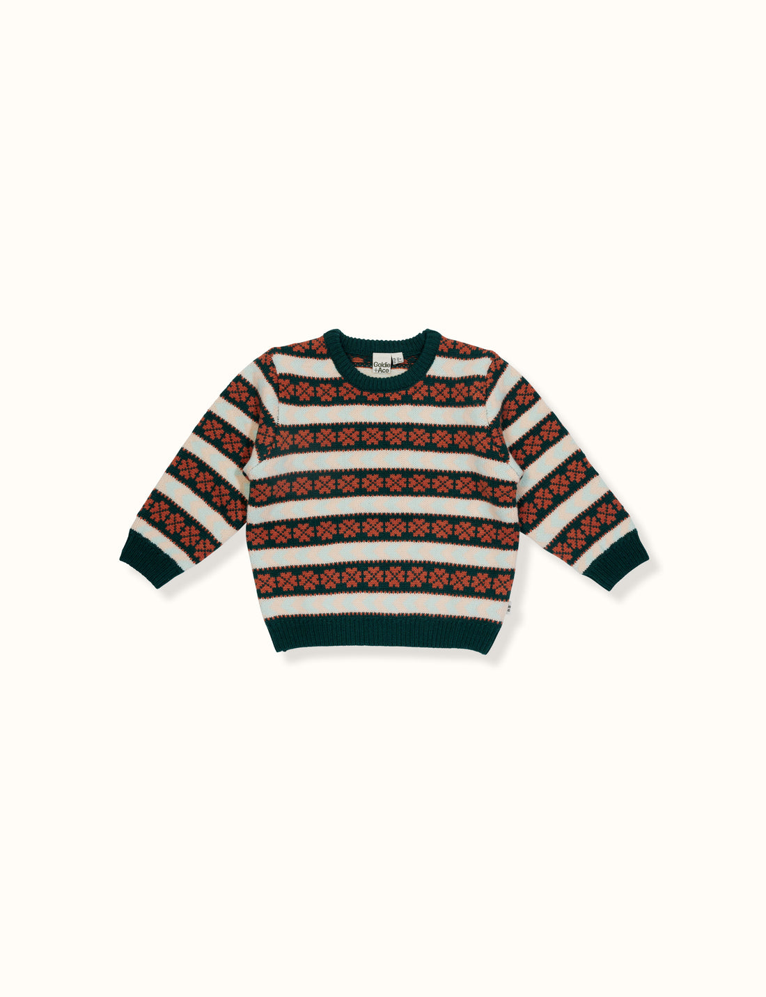 Goldie And Ace Tournament Zip Up Jacket - Red/Green