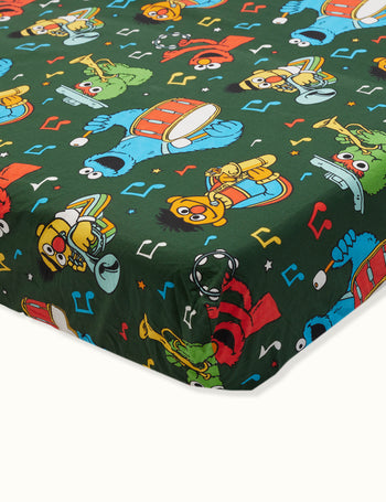 Sesame Street® - Musical Moments Sheet Set Dark Green