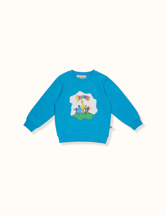 Sesame Street® Friends Sweater Aqua Blue
