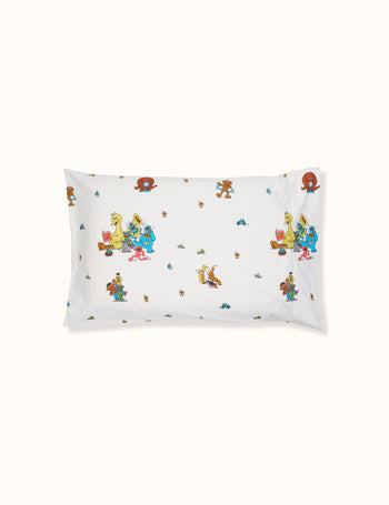 Sesame Street® Vintage Rotary Sheet Set Ivory