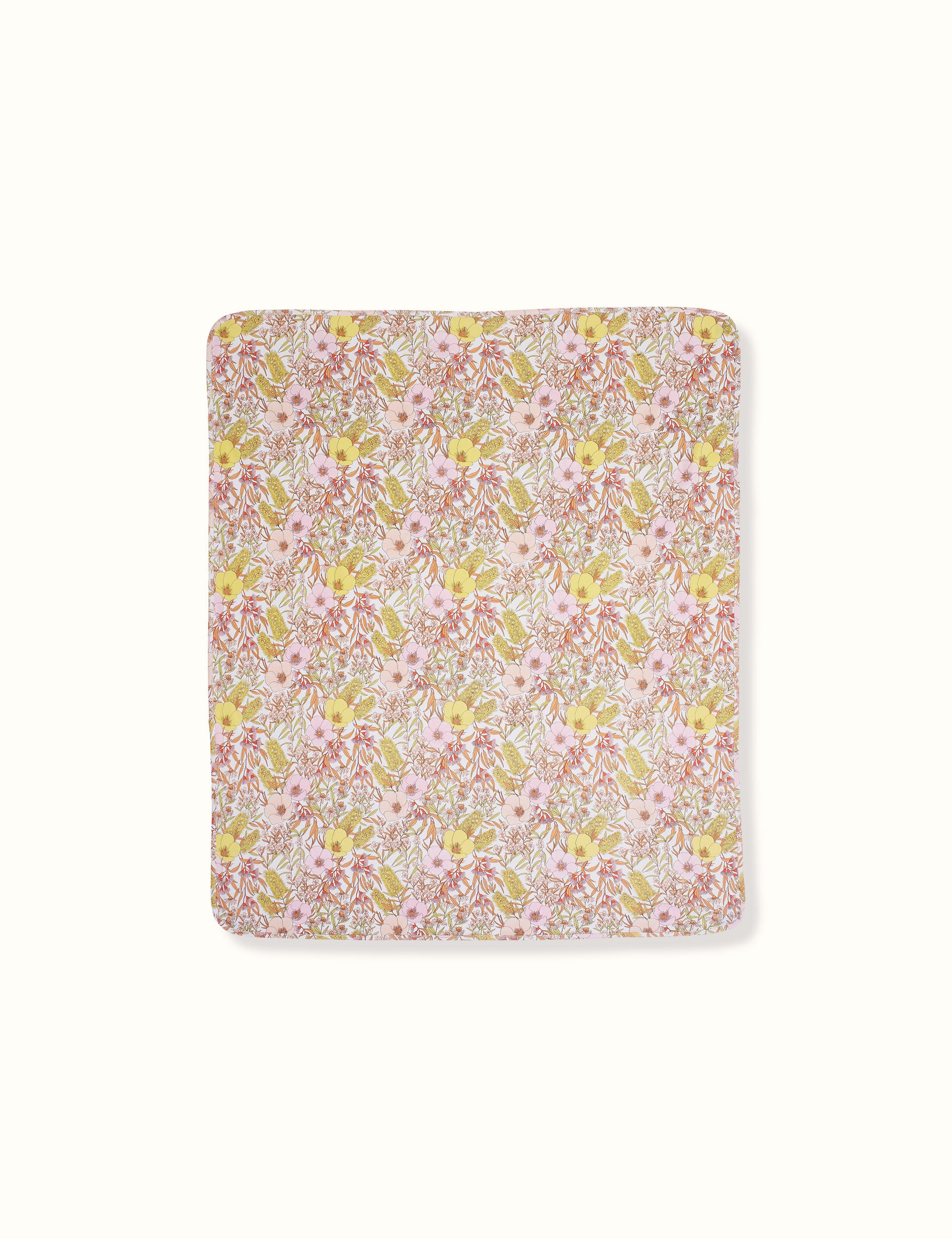 Vintage Floral Print Baby Wrap Blush